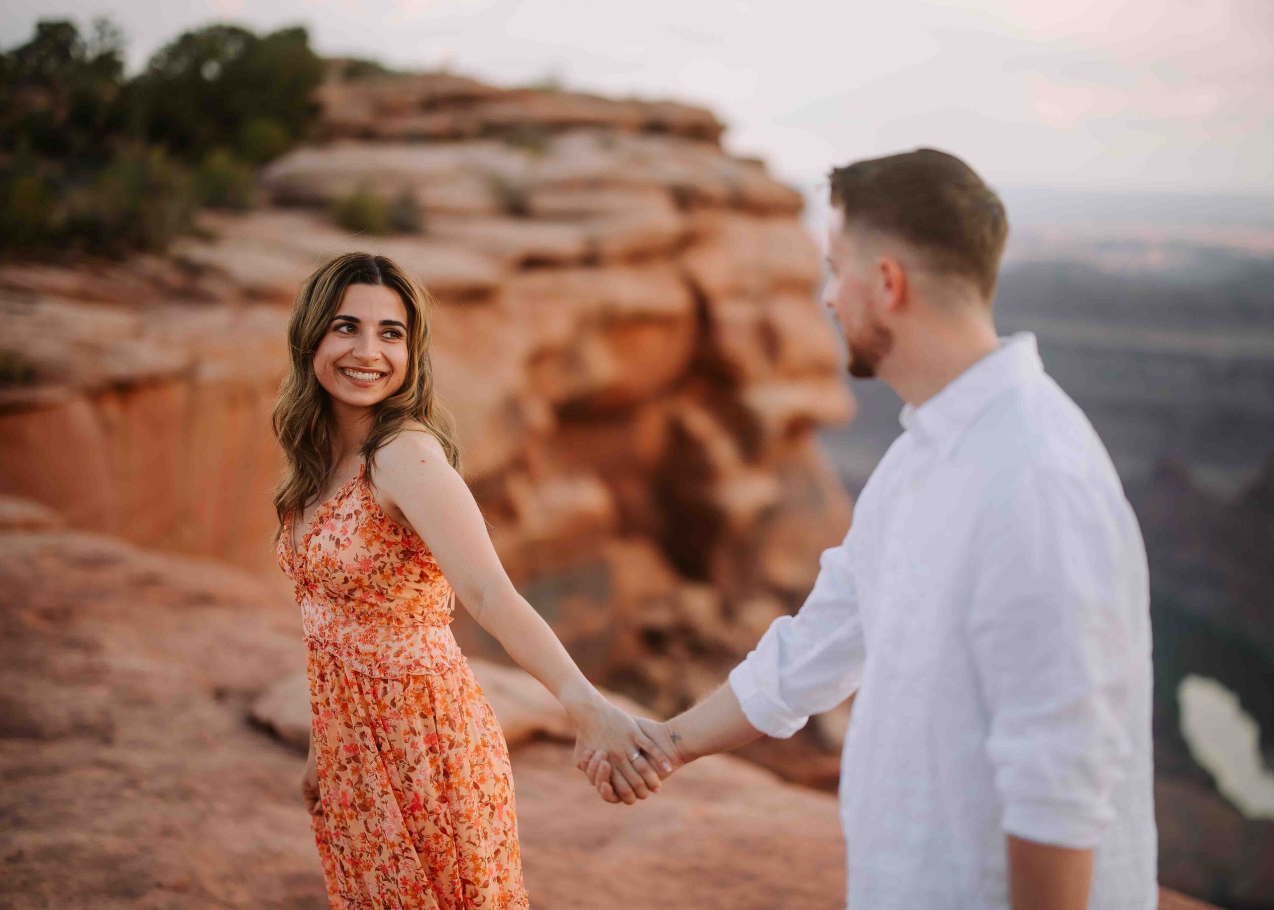 utah wedding destination photographer and videographer dead horse point state park near moab utah hawkins photo and film